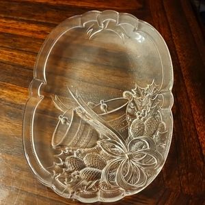 Mikasa crystall serving dish